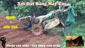Dịch vụ làm đất bằng máy cày đa năng