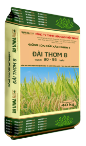 Hạt giống lúa Đài Thơm 8 xác nhận